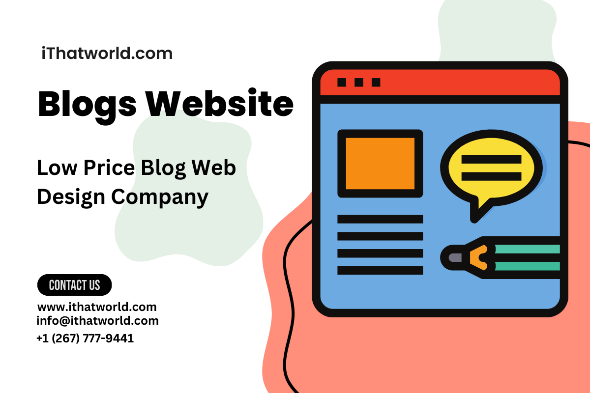 Low Price Blog Web Design Company